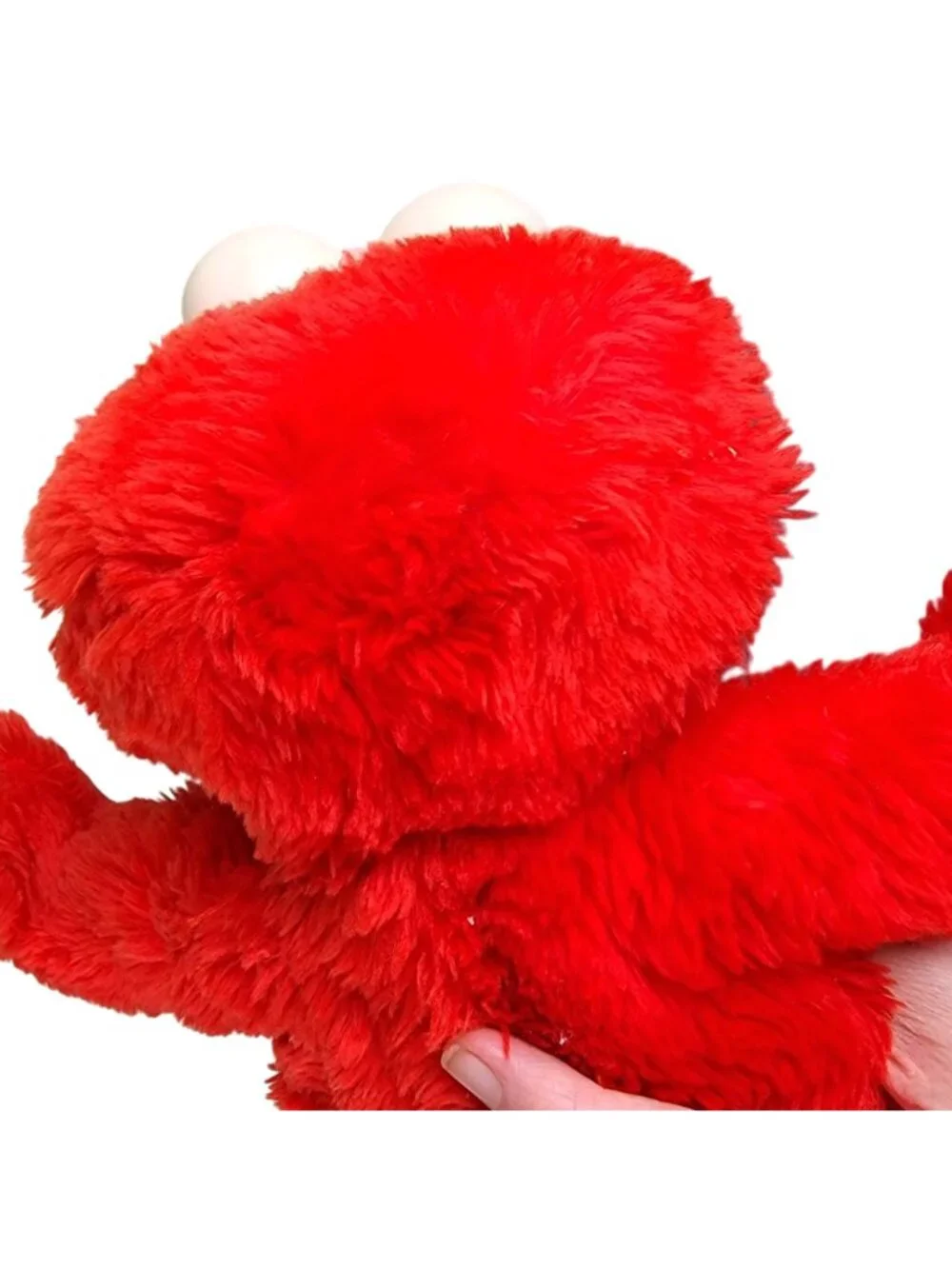 Vintage 1997 Talking Elmo Stuffed Animal 14 inch Red Fuzzy Toy 90s Retro Child